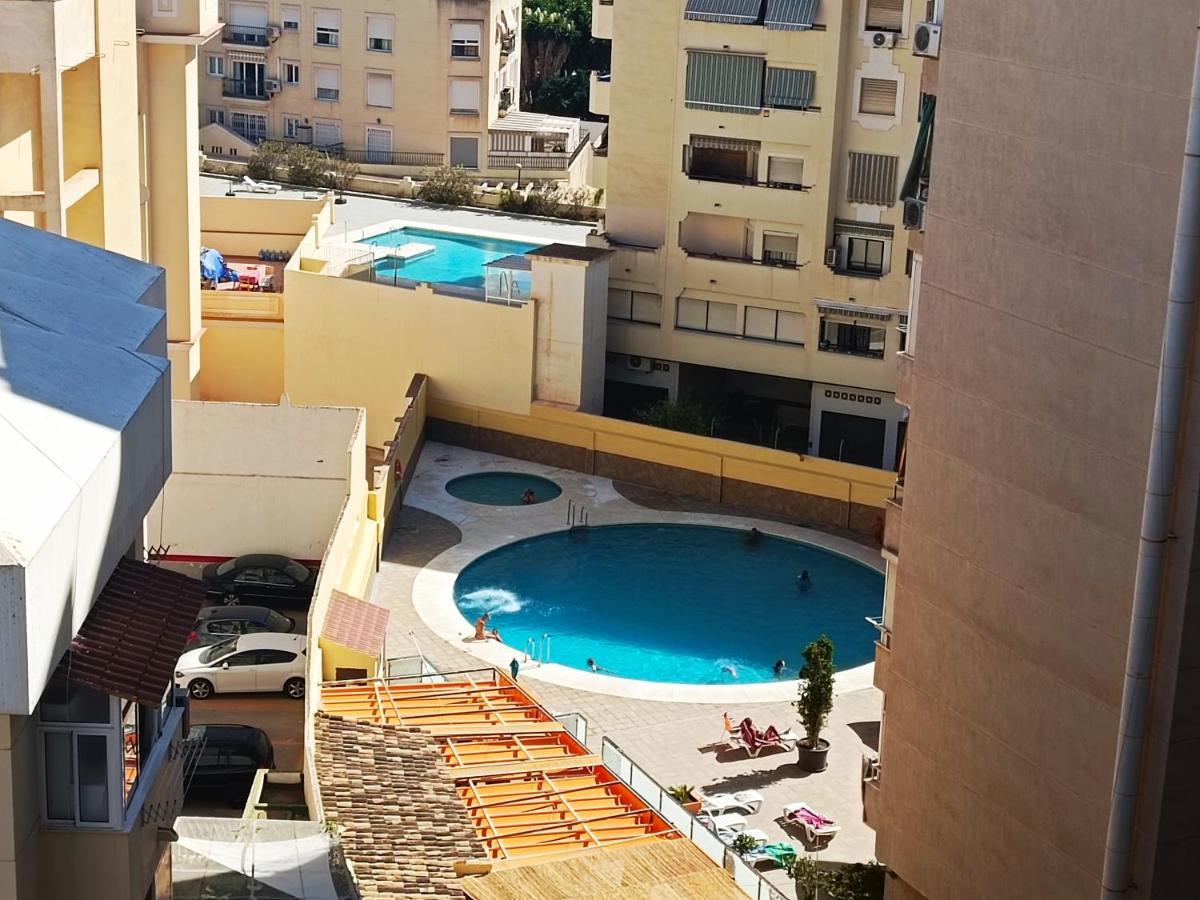 Ver7 - Estudio, Wifi, Fire Stick Amazon, Terraza, Vistas Al Mar, Piscina Torremolinos Buitenkant foto